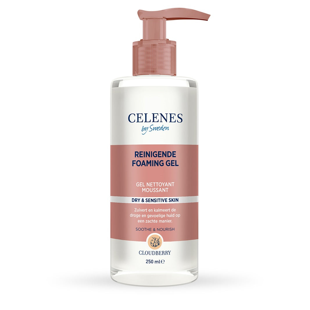 Celenes Cloudberry cleansing foaming gel 250 Milliliter