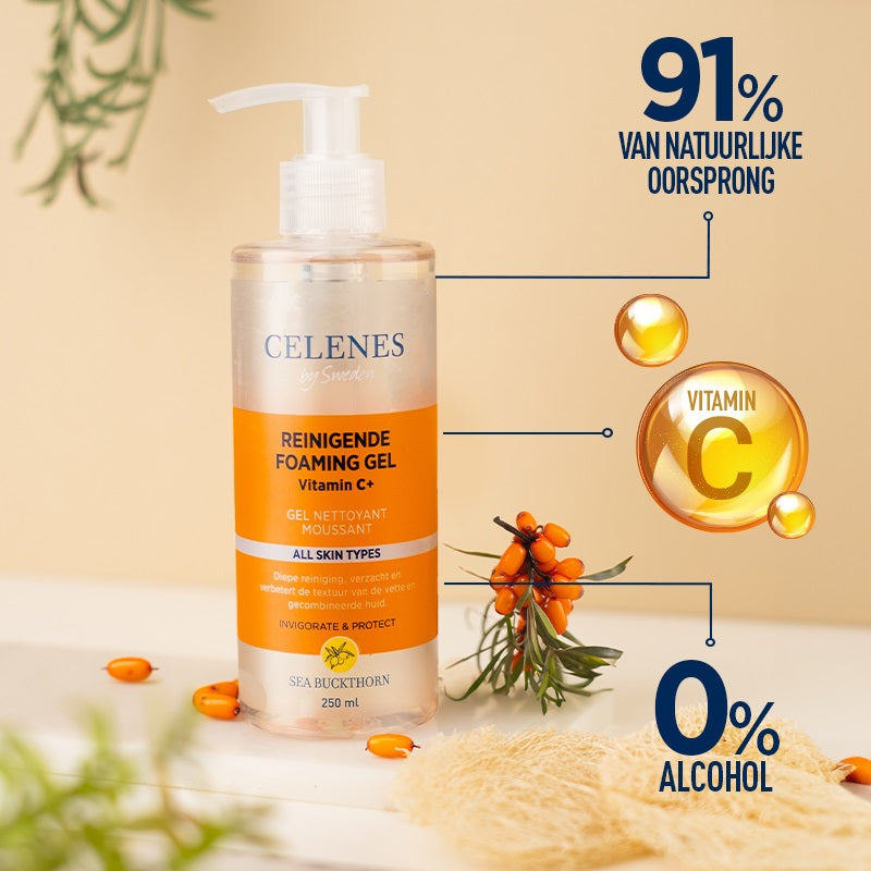 Celenes Sea buckthorn cleansing gel 250 Milliliter