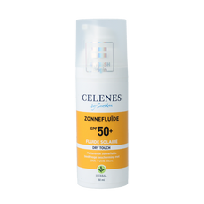 Celenes Herbal dry touch sunscreen fluid SPF50 50.00 Milliliter