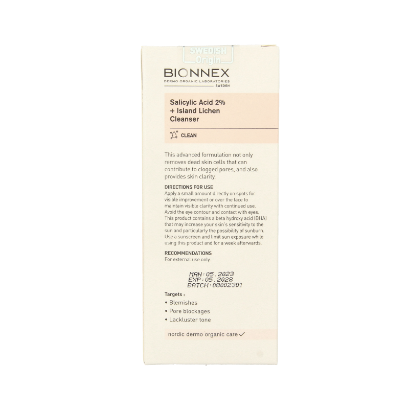 Bionnex Nordea serum salycilic acid 30 Milliliter