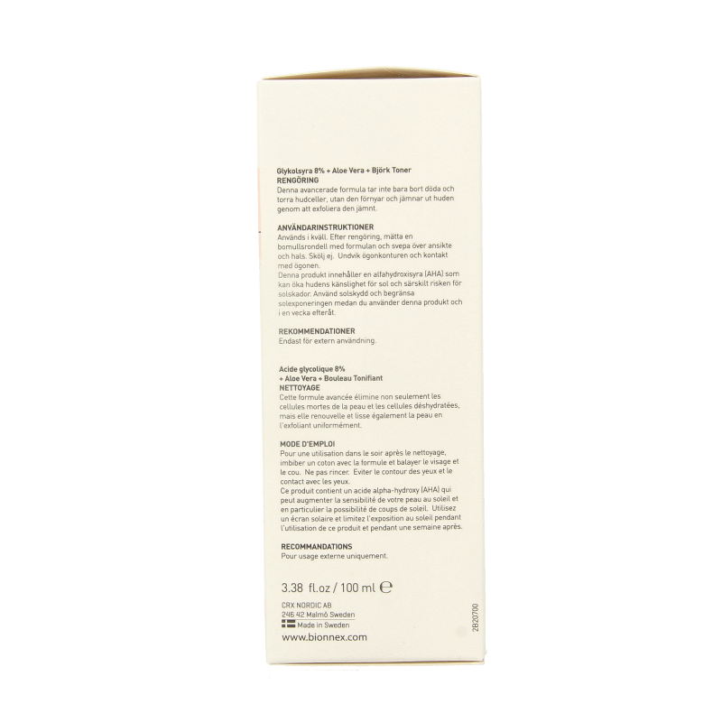 Bionnex Nordea serum glycolic acid 100 Milliliter