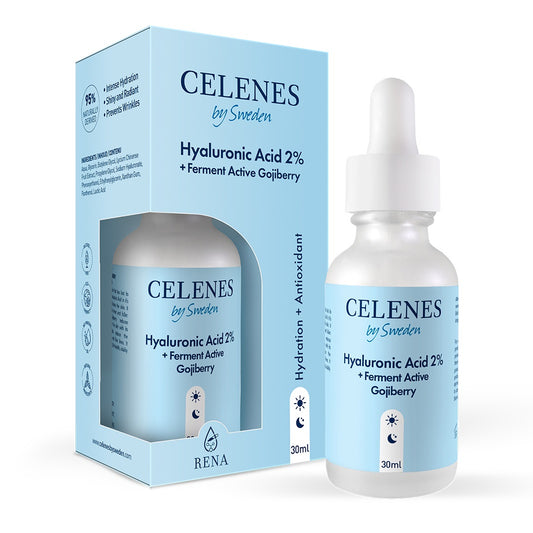 Celenes Serum hyaluronic acid + fermented active gojiberry 30 Milliliter