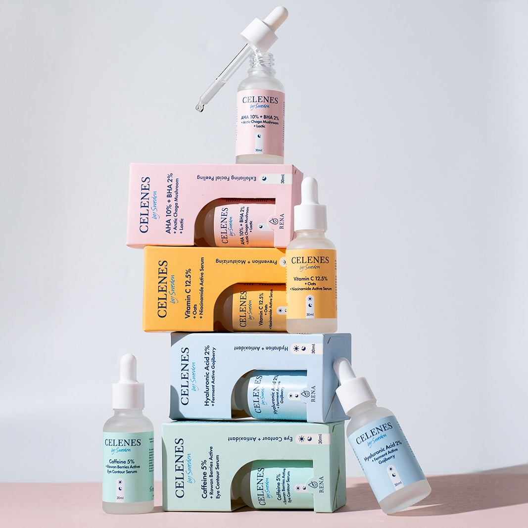 Celenes Cafeine 5% + rowan berries serum 30 Milliliter