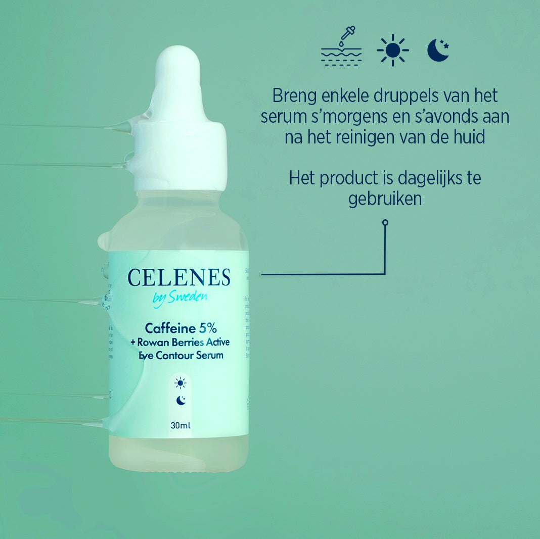 Celenes Cafeine 5% + rowan berries serum 30 Milliliter