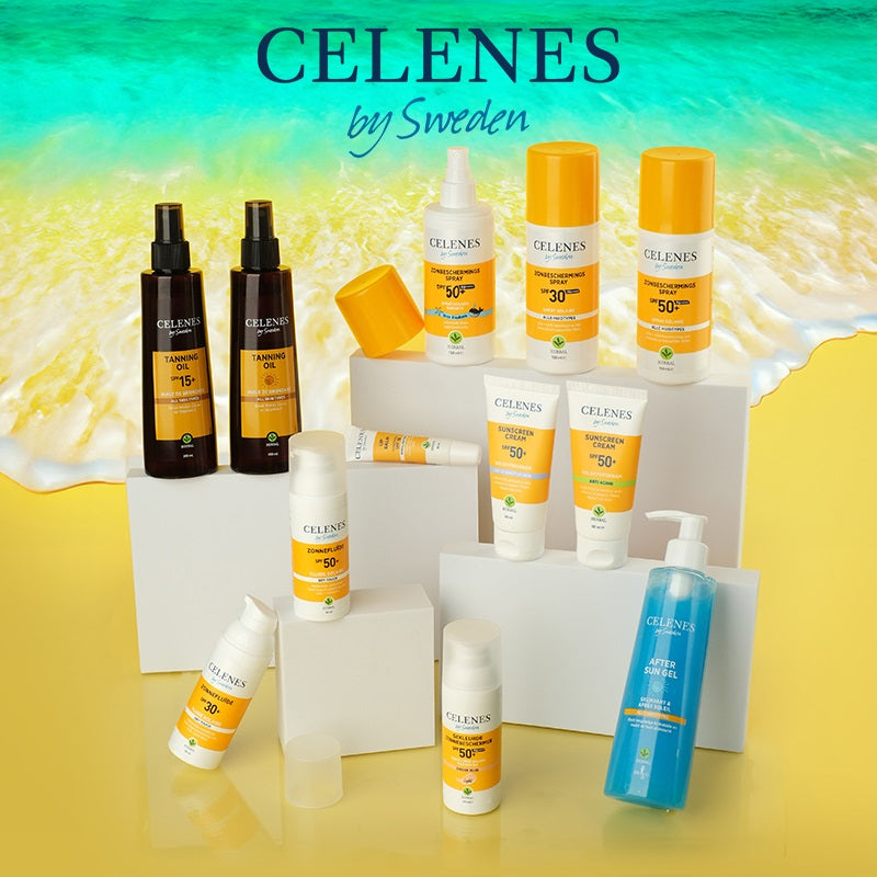 Celenes Herbal dry touch sunscreen fluid SPF30+ 50 Milliliter