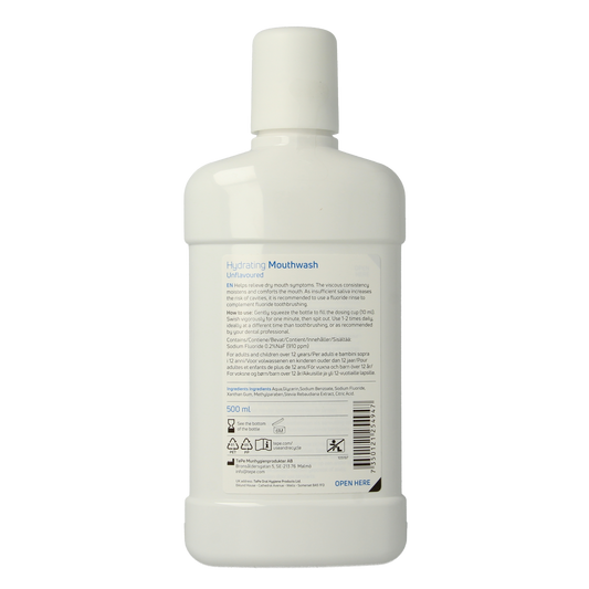 TePe Hydraterende mondspoeling droge mond unflavoured 500.00 Milliliter