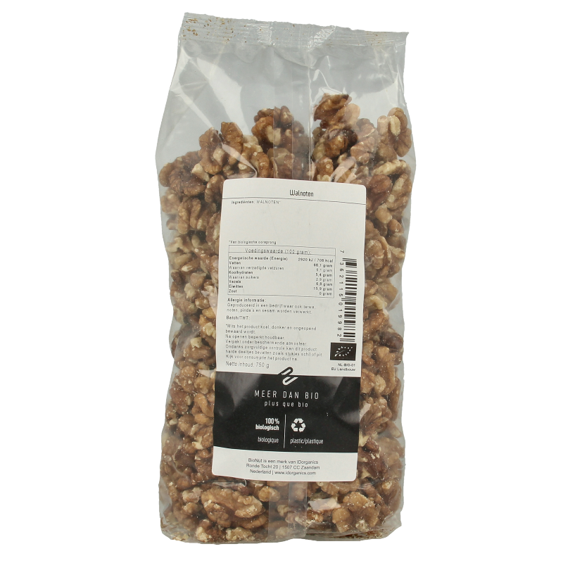 Bionut Walnoten bio 750 Gram