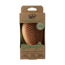 Wet Brush Go green palm detangler orange coconut oil 1.00 Stuks