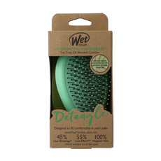 Wet Brush Go green palm detangler green tea tree oil 1.00 Stuks