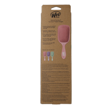 Wet Brush Go green paddle detangler pink 1.00 Stuks