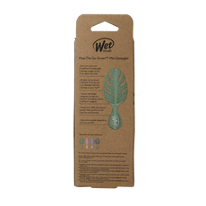 Wet Brush Go green detangler green mini 1.00 Stuks