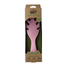 Wet Brush Go green detangler pink 1.00 Stuks