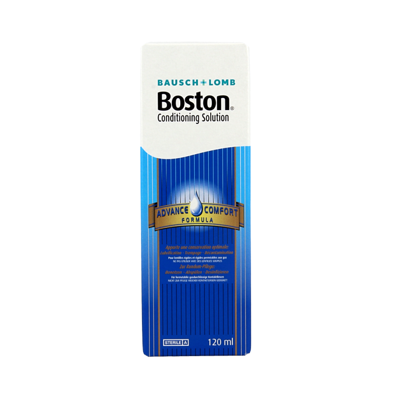 Bausch & Lomb Boston solutions lenzenvloeistof harde lenzen 120 Milliliter