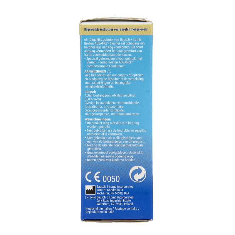 Bausch & Lomb Boston cleaner lenzenvloeistof 30 Milliliter