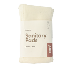 Imsevimse Maandverband wasbaar naturel nacht 3 Stuks