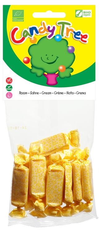 Candy Tree Roomtoffees glutenvrij bio 75 Gram