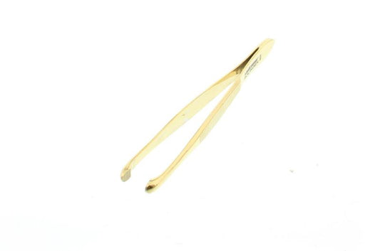 Malteser Pincet 8cm verguld rond geb 326 1 Stuks