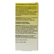 Bach Rescue Rescue remedy spray 20.00 Milliliter