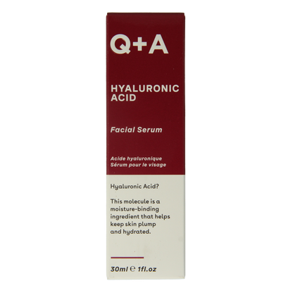 Q+A Hyaluronic acid facial serum  30.00 Milliliter