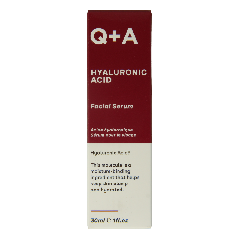 Q+A Hyaluronic acid facial serum  30 Milliliter