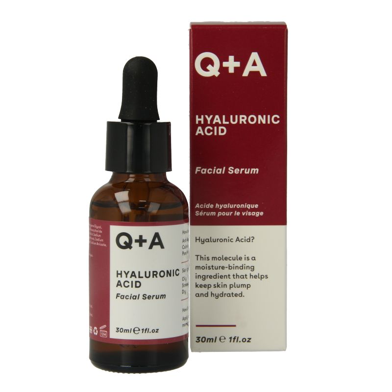 Q+A Hyaluronic acid facial serum  30 Milliliter