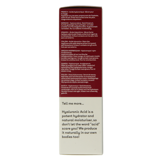 Q+A Hyaluronic acid facial serum  30.00 Milliliter