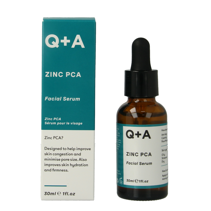 Q+A Zinc PCA facial serum 30 Milliliter