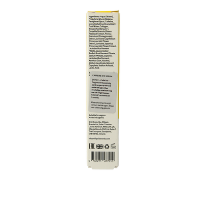 Q+A Caffeine eye serum 15 Milliliter