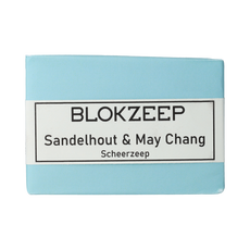Blokzeep Shaving bar sandelhout & May Chang 100.00 Gram