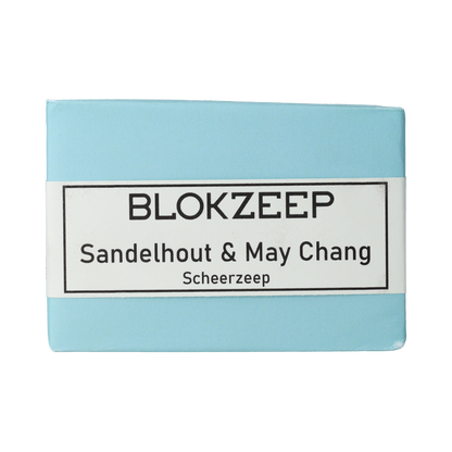Blokzeep Shaving bar sandelhout & May Chang 100.00 Gram