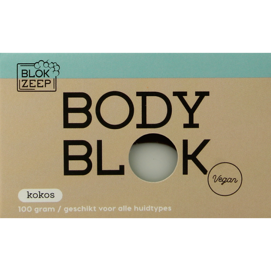 Blokzeep Body bar kokos 100 Gram