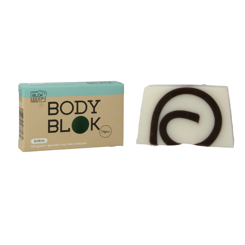 Blokzeep Body bar kokos 100 Gram