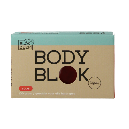 Blokzeep Body bar roos 100 Gram