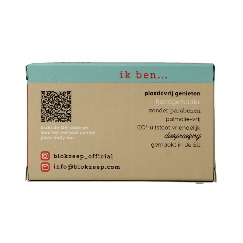 Blokzeep Body bar roos 100 Gram