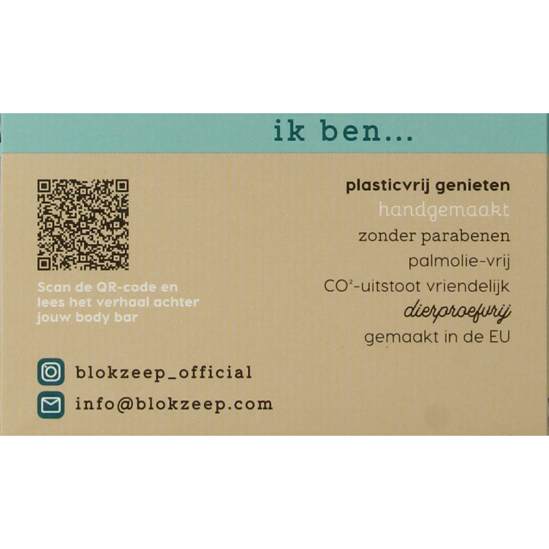 Blokzeep Body bar oceaan 100 Gram