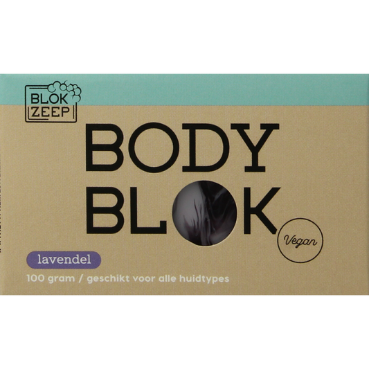 Blokzeep Body bar lavendel 100 Gram