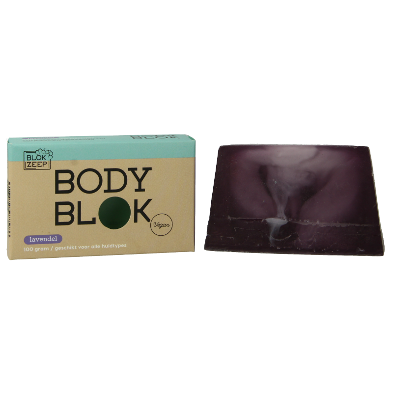 Blokzeep Body bar lavendel 100 Gram