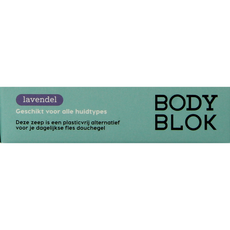 Blokzeep Body bar lavendel 100 Gram