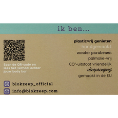 Blokzeep Body bar lavendel 100 Gram