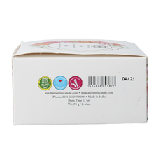 Bolsius Gemstone candle love rose 70 Gram