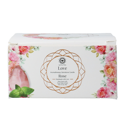 Bolsius Gemstone candle love rose 70.00 Gram