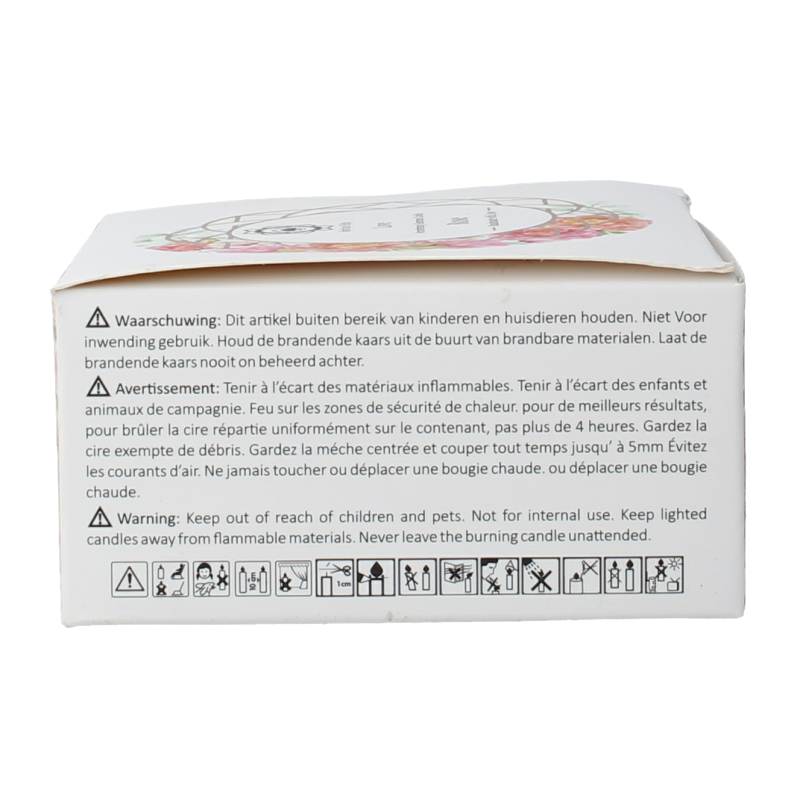 Bolsius Gemstone candle love rose 70 Gram