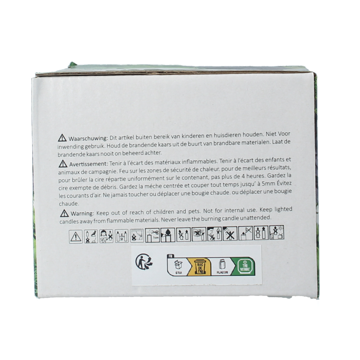 Green Tree Gemstone candle inner growth mint 256.00 Gram