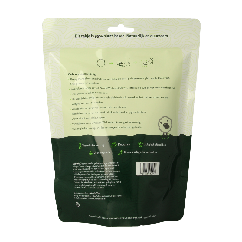 Wandelwol Antidruk-wol 40 Gram