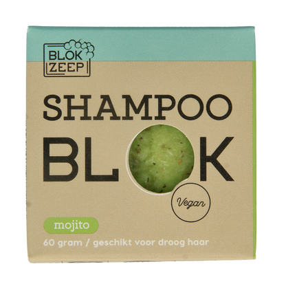 Blokzeep Shampoobar mojito 60.00 Gram