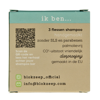 Blokzeep Shampoobar mojito 60.00 Gram