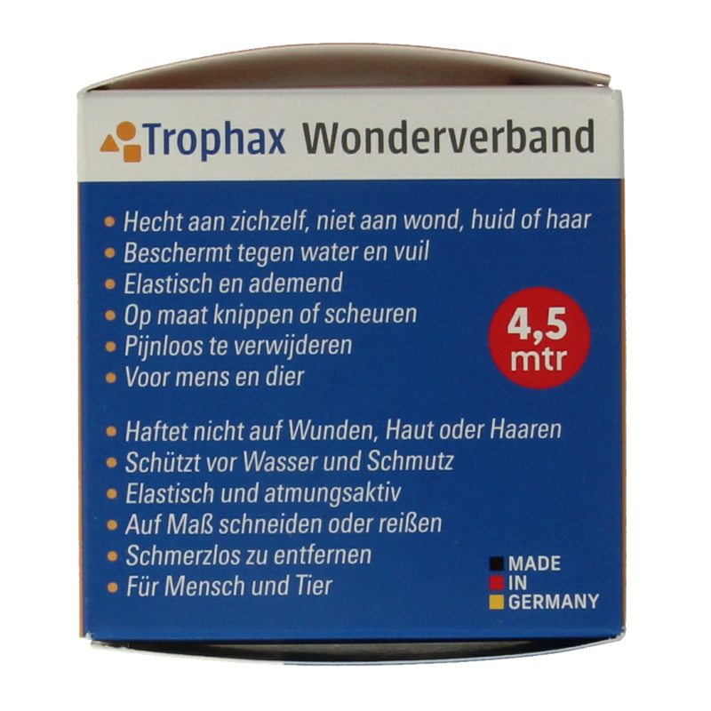 ABC Wonderverband Wonderverband blauw 4.5m x 5cm 1 Stuks