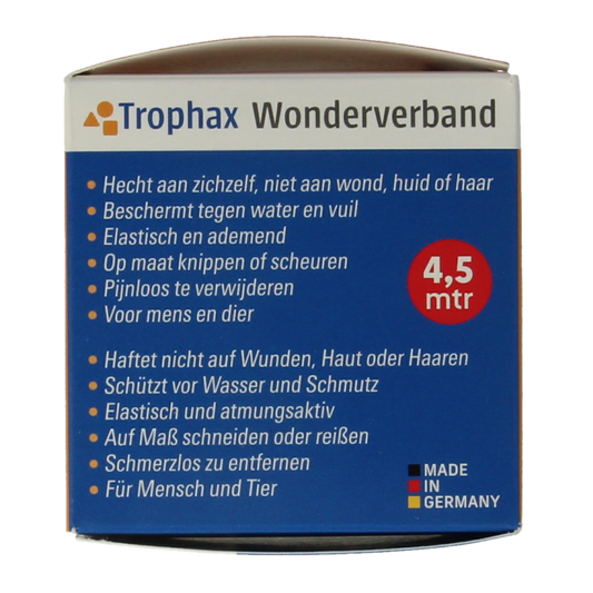 ABC Wonderverband Wonderverband blauw 4.5m x 5cm 1 Stuks