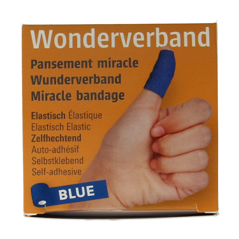 ABC Wonderverband Wonderverband blauw 4.5m x 5cm 1 Stuks