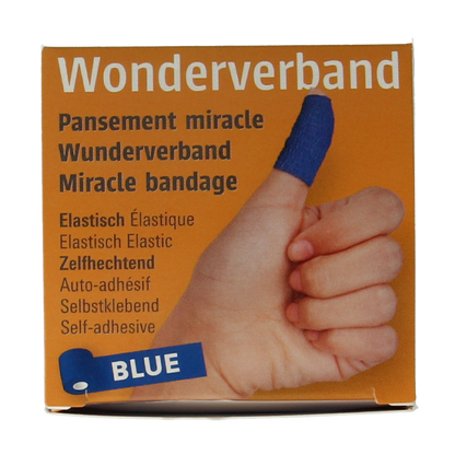 ABC Wondverband Wonderverband blauw 4.5m x 5cm 1.00 Stuks